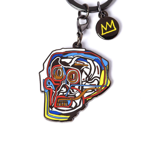 Jean-Michel Basquiat Mask Keyclip