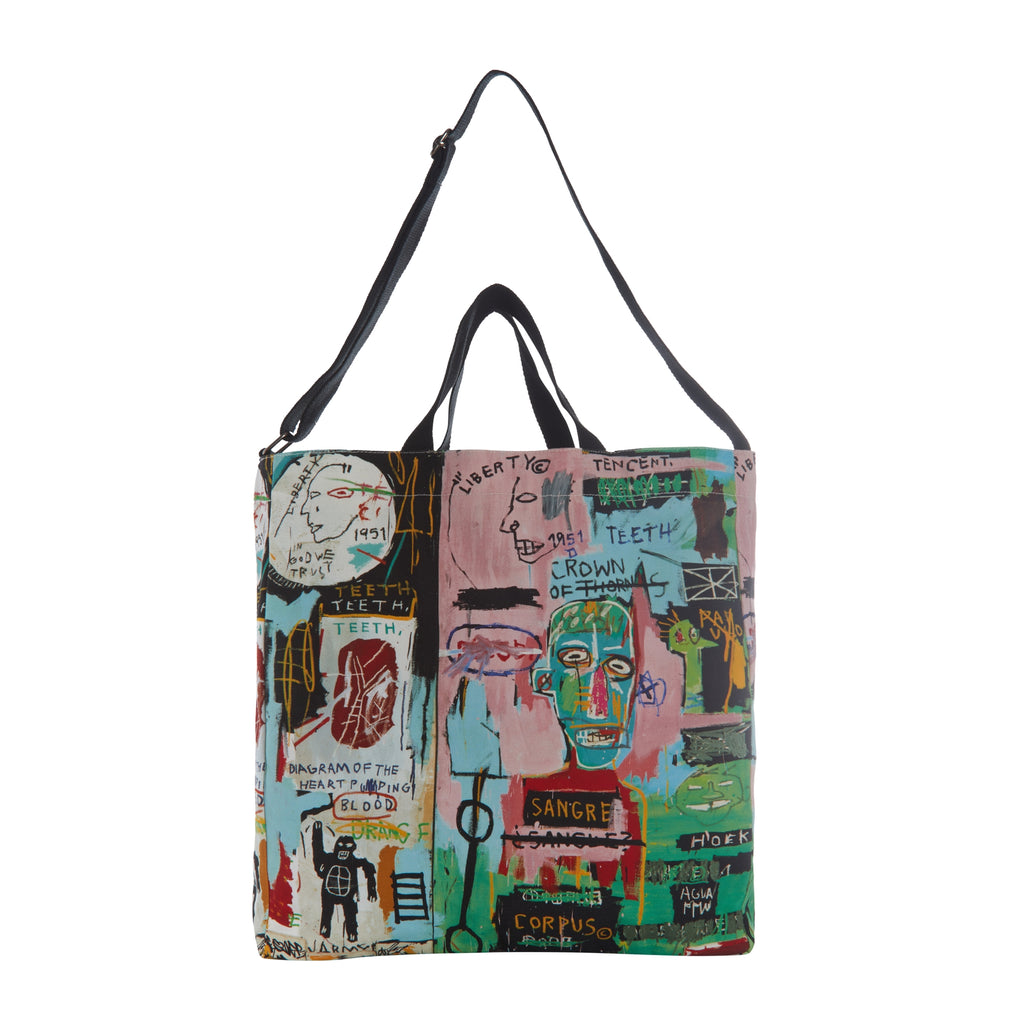 Jean-Michel Basquiat in Italian Crossbody Bag