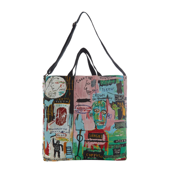 Jean-Michel Basquiat in Italian Crossbody Bag