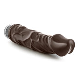 Dr. Skin Cock Vibe 6 Realistic Chocolate 9-Inch Long Vibrating Dildo