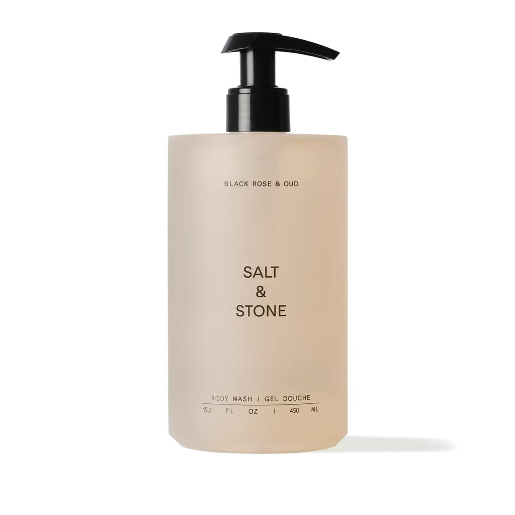 Salt & Stone Body Wash - Black Rose & Oud