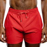 THK Red Swim Gym Short