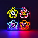 'daisy' Mini Glass Neon Sign