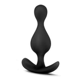 Luxe Explore Black 4.5-Inch Anal Plug With Handle