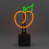 Neon 'peach' Sign