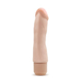 Dr. Skin Silicone Beige 7.75-Inch Long Vibrating Dildo