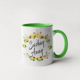 Sashay Away Coffee Mug - Floral Fancy and Delicate