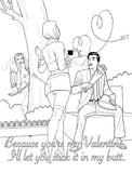 My Naughty Valentine Coloring Book