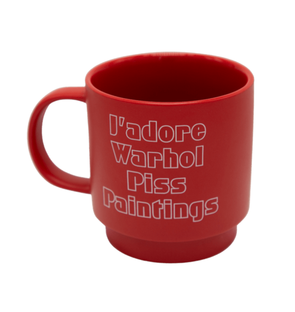 J'adore Warhol Piss Painting Mug by Candyass x Third Drawer Down