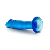 B Yours Sweet N' Small 6 Realistic Blue 6.5-Inch Long Dildo