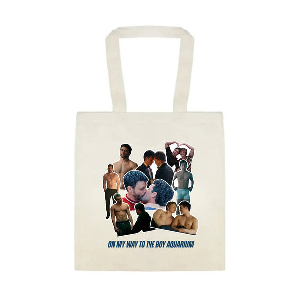 Heated Rivalry: Boy Aquarium Tote Bag