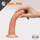 Dr. Skin Glide Realistic Mocha 7.5-Inch Long Dildo