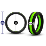 Performance Pro: Green & Black Penis Ring