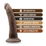 Dr. Skin Realistic Chocolate 7.5-Inch Long Dildo