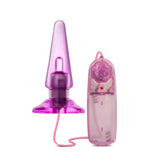 B Yours Basic Pleaser Remote-Control Pink 4-Inch Vibrating Anal Plug