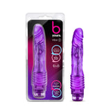 B Yours Vibe #2 Realistic Purple 9-Inch Long Vibrating Dildo