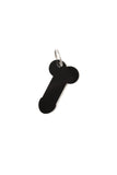 NICLAS HENRIKSEN BLACK D KEYCHAIN