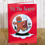 Tis the Season Funny 3D Pop-Up Naughty Christmas Card