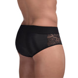 Menagerie Intimates Hip Brief Black Rose