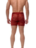 Menagerie Intimates Boxer Brief Red Rose