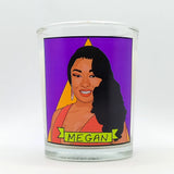 Megan Thee Stallion Glass Votive Candle