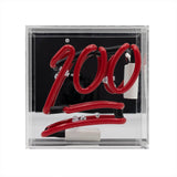 '100' Mini Acrylic Box Neon Light