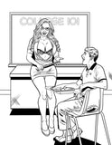 Milf P0rn Coloring Book