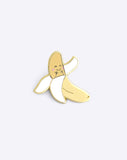 Cheeky Banana enamel pin by Dicks Don't Lie