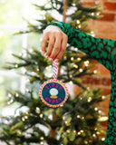 Tipsy Gypsy Needlepoint Ornament