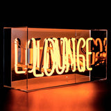 'lounge' Acrylic Box Neon Light