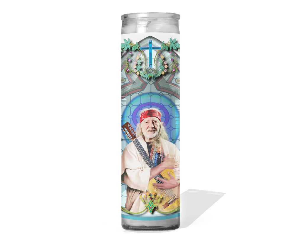 Willie Nelson Celebrity Prayer Candle