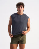 TEAMM8 Strike Muscle Tank - Gunmetal