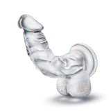 B Yours Diamond Luster Realistic P-Spot Clear 8.5-Inch Long Dildo