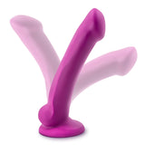 Avant Ergo Mini Violet D9 Artisan 7 Inch Thin Dildo with Suction Cup Base