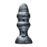 Jet Stealth Carbon Metallic Black 6.5-Inch Anal Plug With Suction Cup Base