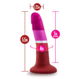 Avant Pride Beauty P3: Artisan 5 Inch Dildo with Suction Cup Base