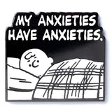 PEANUTS Mood - Anxieties Have Anxieties Pin