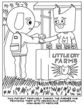 A Visit To the Cannabis Farm Coloring Book