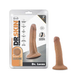 Dr. Skin Silicone Dr. Lucas Realistic Mocha 5.5-Inch Long Dildo