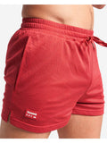 TEAMM8 S.S.C. Mesh 3" Short - Maroon