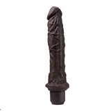 Dr. Skin Silicone Dr. Richard Brown 9.75-Inch Long Vibrating Dildo