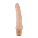 Dr. Skin Cock Vibe 7 Realistic Beige 8.5-Inch Long Vibrating Dildo