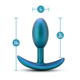 Anal Adventures Matrix The Nebula Plug: 3.5 inch Vibrating Inner Ball Butt Plug
