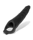 Oxballs Snake Deep-Reacher Silicone Cocksheath - Black