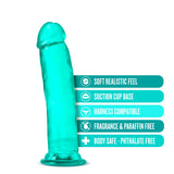 B Yours Plus Thrill N’ Drill Realistic Teal 9.5-Inch Long Dildo