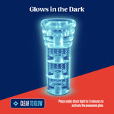Rize Luz - Glow in the Dark Self-Lubricating Stroker