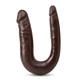 Dr. Skin Mini Double Dong Chocolate 12.5-Inch Long Double Dildo