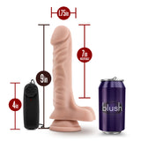 Dr. Skin Dr. James Realistic Vanilla 9-Inch Vibrating Dildo