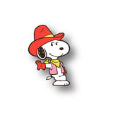Snoopy V Day Howdy Partner Pin Card