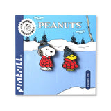 Snoopy & Woodstock Red Puffer Pin Set